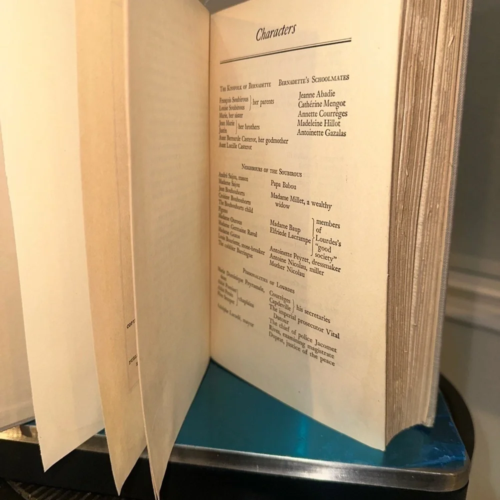 The Song of Bernadette Hardcover Book